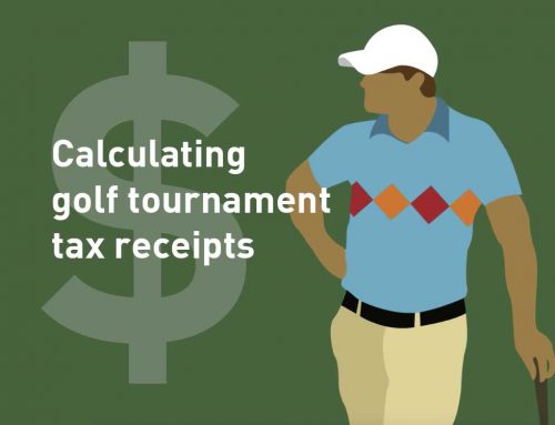 Calculating Golf Tournament Tax Receipts